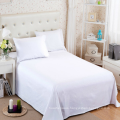 Cotton Plain Hotel Bed Sheet 200TC